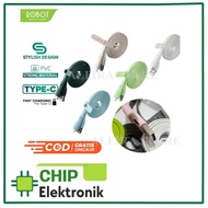 Data Cable ROBOT RGC100S Type-C 2.4 Colorful 100C4