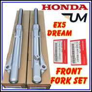 HONDA EX5 DREAM FRONT FORK SET ASSY LEFT RIGHT 51500-KFV-BSH01 51400 100% ORIGINAL BOON SIEW BSH ABS