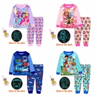 [SG SELLER] Cuddle Me kids Glow in the Dark Pyjamas sleepwear children girls boys