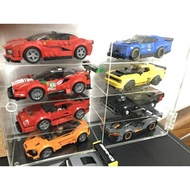 [King Creative] Taiwan-Made High Light Transmittance Acrylic Display Box 8 Compartments Can Collect 
