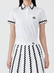2023UTAA Korean golf clothing women's summer quick-drying elastic short-sleeved slim-fit pleated skirt J.LINDEBERG DESCENTE PEARLY GATES ANEW FootJoyˉ MALBON Uniqlo