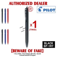 PILOT Ballpen BP1RT Ballpens BLACK BLUE RED Retractable 0.7mm TINGI BP 1 RT Ball Pen Pens - 1 Pen