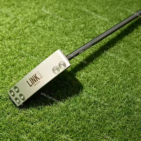 Link.1 Golf Putter, Straight Shaft with Zero Torque Face, Automatic Aiming Head, Equipped with Accra