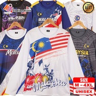 MU JERSEY MALAYSIA DEWASA LENGAN PANJANG / LONG SLEEVES JERSEY / BAJU MERDEKA LENGAN PANJANG / JERSE