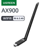 UGREEN Wireless WiFi Adapter AX900 Wi-Fi 6 2.4G&2.5G Bluetooth 5.4 USB for PC Desktop Laptop