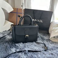 Burberry 黑色手提郵差包