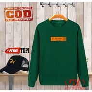 Bonus Hat. RY LIFESTYLE SCALE 1989 Orange Sweater + Random Hat Men's & Women's Sweater/ Men's Hoodie