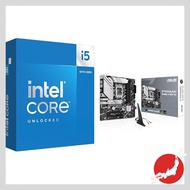 **Product Title: Intel Core i5-14400 14th Gen CPU + ASUS PRIME B760M-A WIFI D4 Motherboard Bundle (.