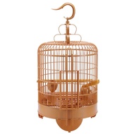 MNJH Budgerigar bird cage bird cage myna thrush cockatiel peony white eye breeding cage large round bird cage Cages &amp; Crates