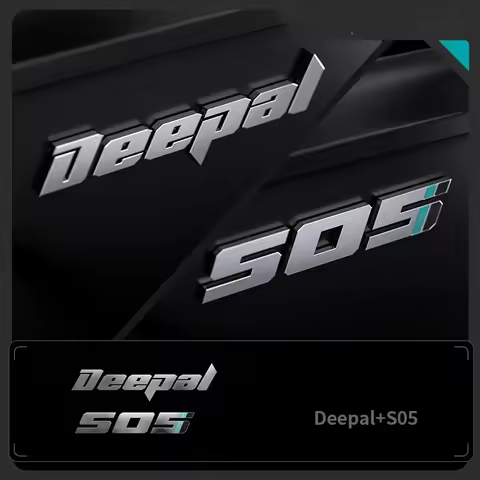 For Deepa S07/S05/L07 Personalized car Emblems lettering rear badge sticker modified parts blackened