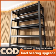 【Gift Drawer】MOK Rak Besi Bertingkat 120*40*210CM Metal Rack Shelf High Load-Bearing Easy To Install