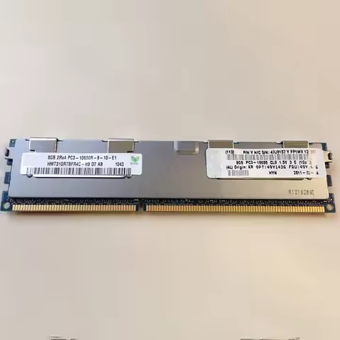 RAM X3530 X3500 X3650 M3 M4 49Y1436 49Y1446 47J0157 1333 Server Memory High Quality PC3-10600R 8GB E