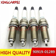 4pcs 90919-01289 FC16HR-Q8 Dual Iridium Spark Plug For Toyota UX250H/200 Corolla RAV4 Camry Avalon S