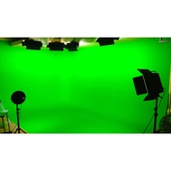 Ainna -Green SCREEN GREEN SCREEN video Backdrop STABILO, 100 gsm spunbond Fabric