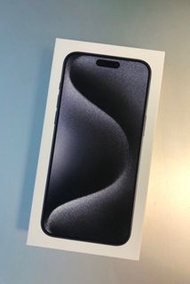 原封 iphone 15 pro max 256gb 藍色