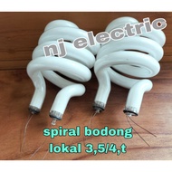 Spiral lamp glass, bupong,/lokal + bbell warp