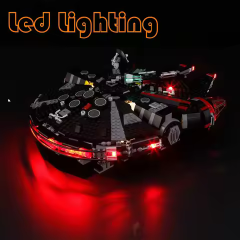 Lighting Kit For LEGO 75389 The Dark Falcon Millennium Falcon Starsing War Not Building Blocks (Only