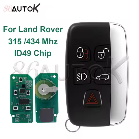 Keyless Entry Remote Key Fob 5 Buttons For Land Rover For Range Rover Evoque Freelander Discovery 4 