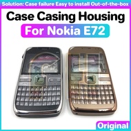 Case Casing Housing For Nokia E72 Back Housing Back Battery Cover Camera Lens Rear Door Housing Case