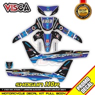 Decal Shogun 110 R Full Body Stiker Shogun 110 R Full Body Striping Shogun 110 R Full Body Lorenzo