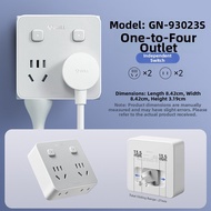 Bull | Mini 3 to 2 Pin Plug Adapter