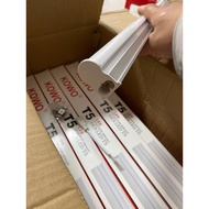 T5 led light with trough 60cm, 90cm, 1m2