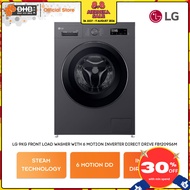 LG Front Load Washing Machine FB1209S6M 9KG 6 Motion Inverter Direct Drive Mesin Basuh Baju