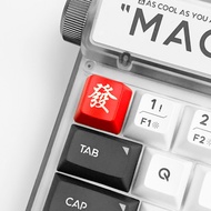 keycaps keycaps custom ESC Fortune Cross Axis Single Transparent Keycap