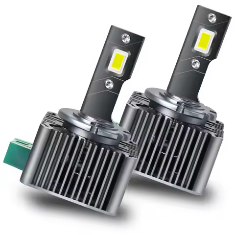 2PCS Powerful HID TO LED Headlight Bulbs D1S D2S D3S D4S D5S D8S 6000K Plug and Play Replace for Fac
