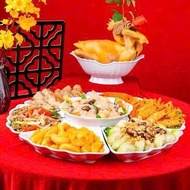 Large size sun flower plate set, Worship plate set, Worship arrangement plate set