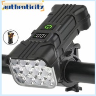 AUT 900 Lumen Bike Lights, 5 Light Modes IP65 Waterproof Lamp, 1800mAh Capacity Long Service Bike Lights With 120dB