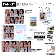 FANKIT HEARTS2HEARTS STYLE 15 ITEMS KPOP UNOFFICIAL H2H CARMEN JIWOO YUHA STELLA JUUN ANA IAN YEON
