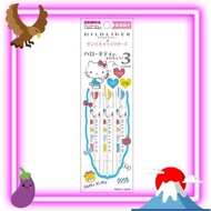 Zebra Fluorescent Pen Mile Liner Sanrio Hello Kitty 3 colors WKT7-SR-3C-KT