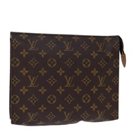 路易威登 Monogram Poche 廁所 26 袋 M47542 LV 正品 yk12560