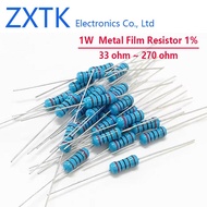 NEW CHIP 50PCS Metal Film Resistor 1W 33 ohm 36 39 43 47 51 56 62 68 75 82 91 100 110 120 130 150 18