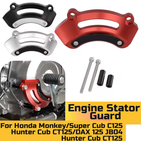 CT125 Engine Stator Guard For Honda Hunter Cub CT 125 Monkey125 Super Cub C125 DAX125 JB04 Grom JC92