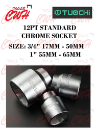 3/4" 1" 6PT 12PT 17-65MM BOX SPANNER SOCKET NUT DRIVER OPENER BUKA NAT TAYAR KERETA LORI CWH TOOLS S