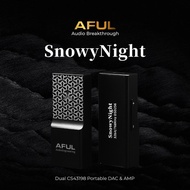 AFUL SnowyNight Dual CS43198 DAC Chips Portable DAC &amp; AMP Lossless Transmission 32/768kHz PCM DSD256 3.5mm 4.4mm Balanced