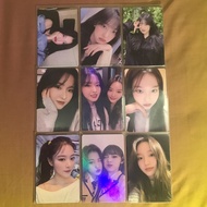 [READY] Photocard Loona Trading Card Looonverse : From TC Yoojin Vivi Kim Lip Jinsoul Choerry Gowon 