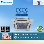 Daikin FCFC SERIES inverter R32 ceiling cassette