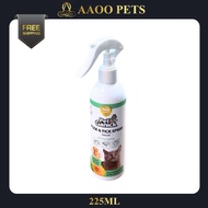 Pet Ganick Flea & Tick Spray 225ML (For Dog & Cat) AAOO