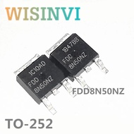 10pcs/lot   FDD8N50NZ  8N50NZ  Voltage value：500V  8A  encapsulation：TO-252 in stock ic chip XCTV