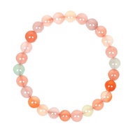 【正佳珠寶】鹽源瑪瑙 頂級川料果凍鹽源 6.8-7.2mm 鹽源瑪瑙手珠