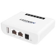 Xiiaozet Wireless Print Server, Share a Printer to Multiple Computer with 1 Port USB2.0 Wide Compati