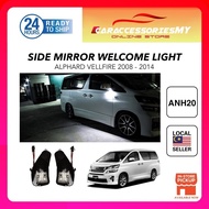 Toyota Alphard Vellfire estima anh20 2008 - 2014 LED side mirror Welcome Light down light ah20 acr50