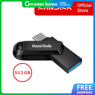 Sandisk | Sandisk Official Seller Ultra Dual Drive Go 512Gb USB Flash Drive Black (Sdddc3-512G-G46)