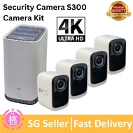 eufy security S300 eufyCam 3C, Security Camera Outdoor Wireless, 4K Camera, Expandable Local Storage