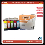 [Giá Sỉ ] Hộp Quẹt Đá Bic J3 Slim- Size Nhỏ - Hộp 50 Cái