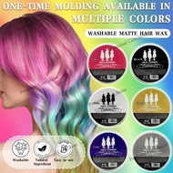 100g Washable Hair Dye Temporary Hair Color Wax Instant Disposable Dye Hair Cream For Men&Women