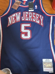 Mitchell & Ness Jason Kidd 紐澤西籃網球衣